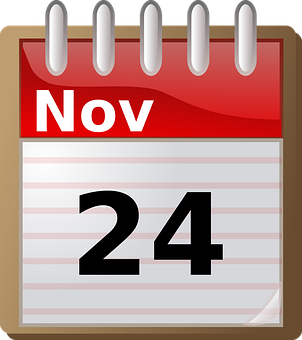 11月24日行事曆圖示 壁紙