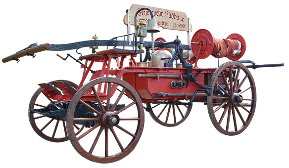 1900年復古消防車 壁紙