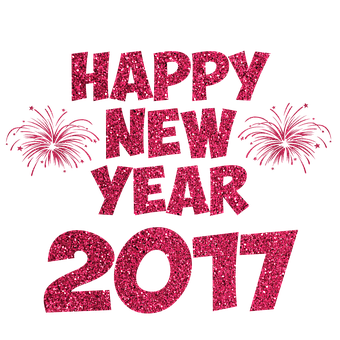 閃耀新年2017慶祝 壁紙