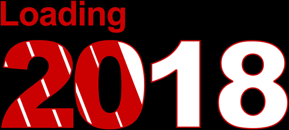 2018新年載入圖形 壁紙