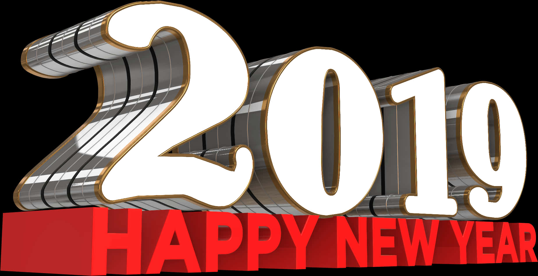 2019新年快樂慶祝 壁紙