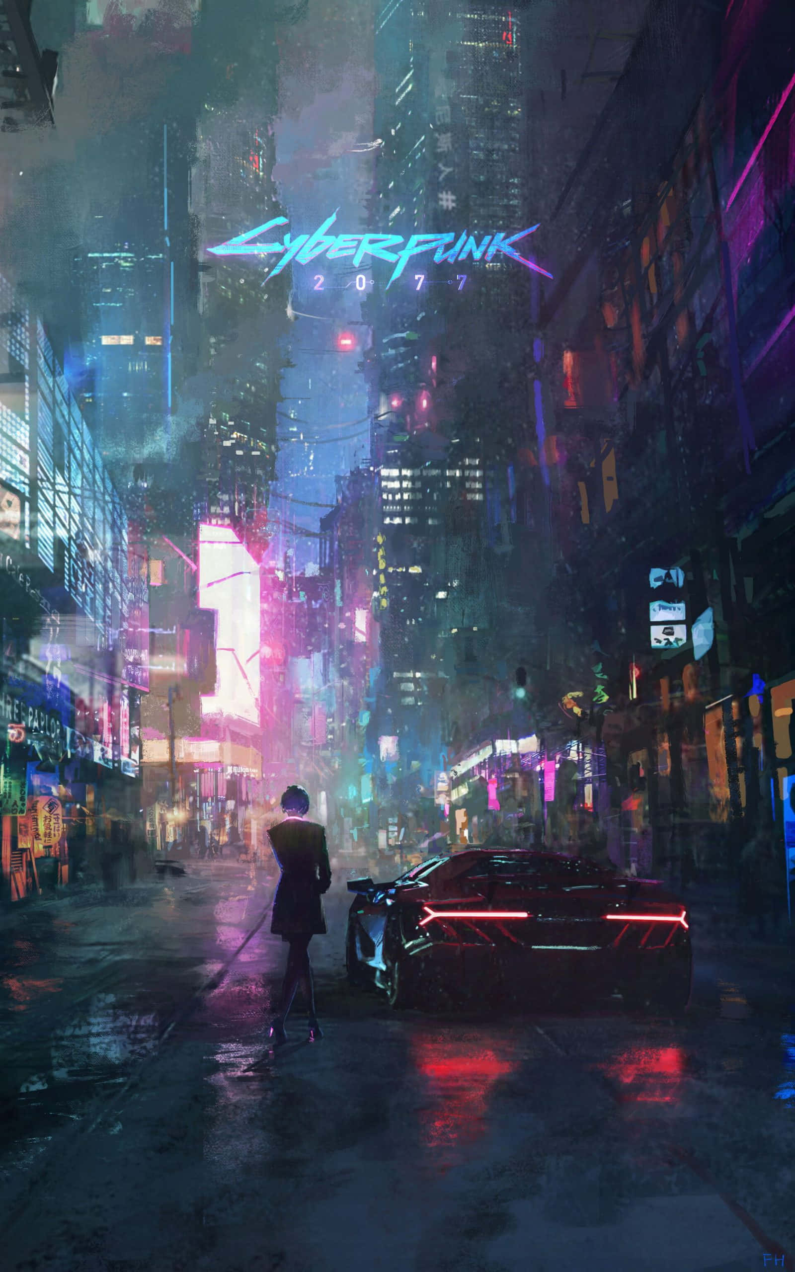 電馭叛客2077背景 壁紙