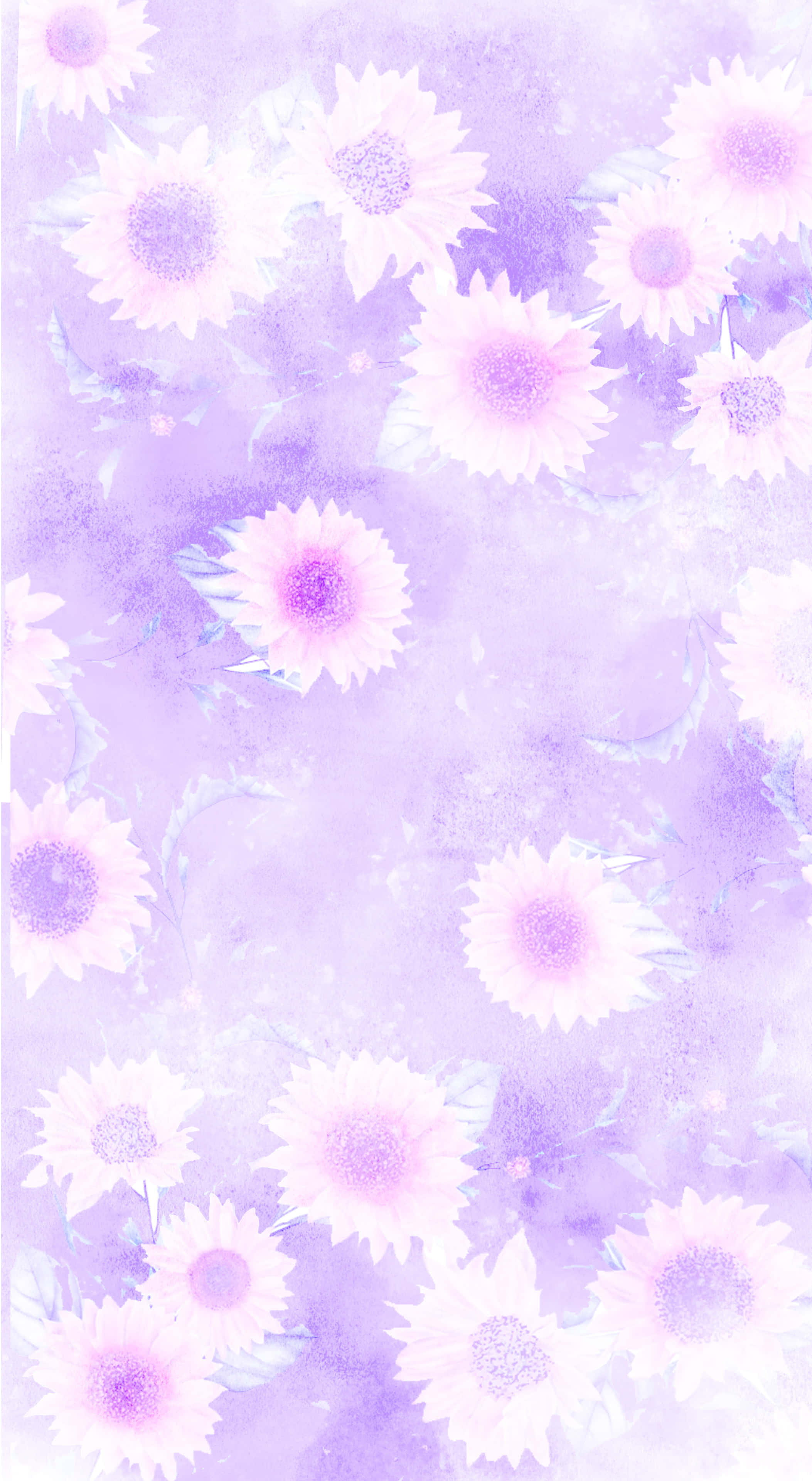 向日葵 2106 x 3840 背景 壁紙