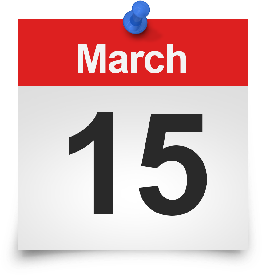 3月15日行事曆圖示 壁紙