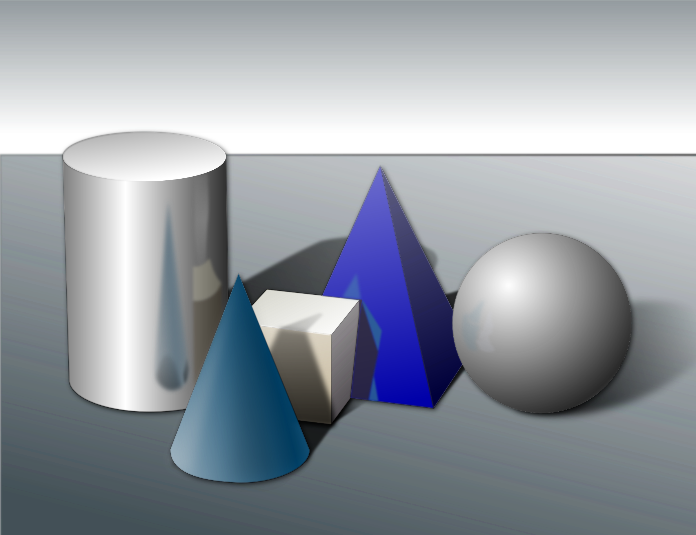 3D幾何形狀渲染 壁紙