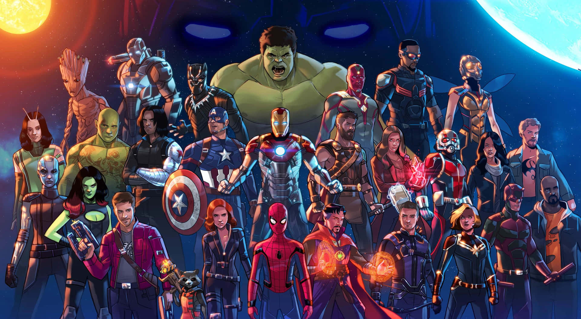 4K 漫威 3840 x 2110 背景 — 4K Marvel 壁紙 壁紙