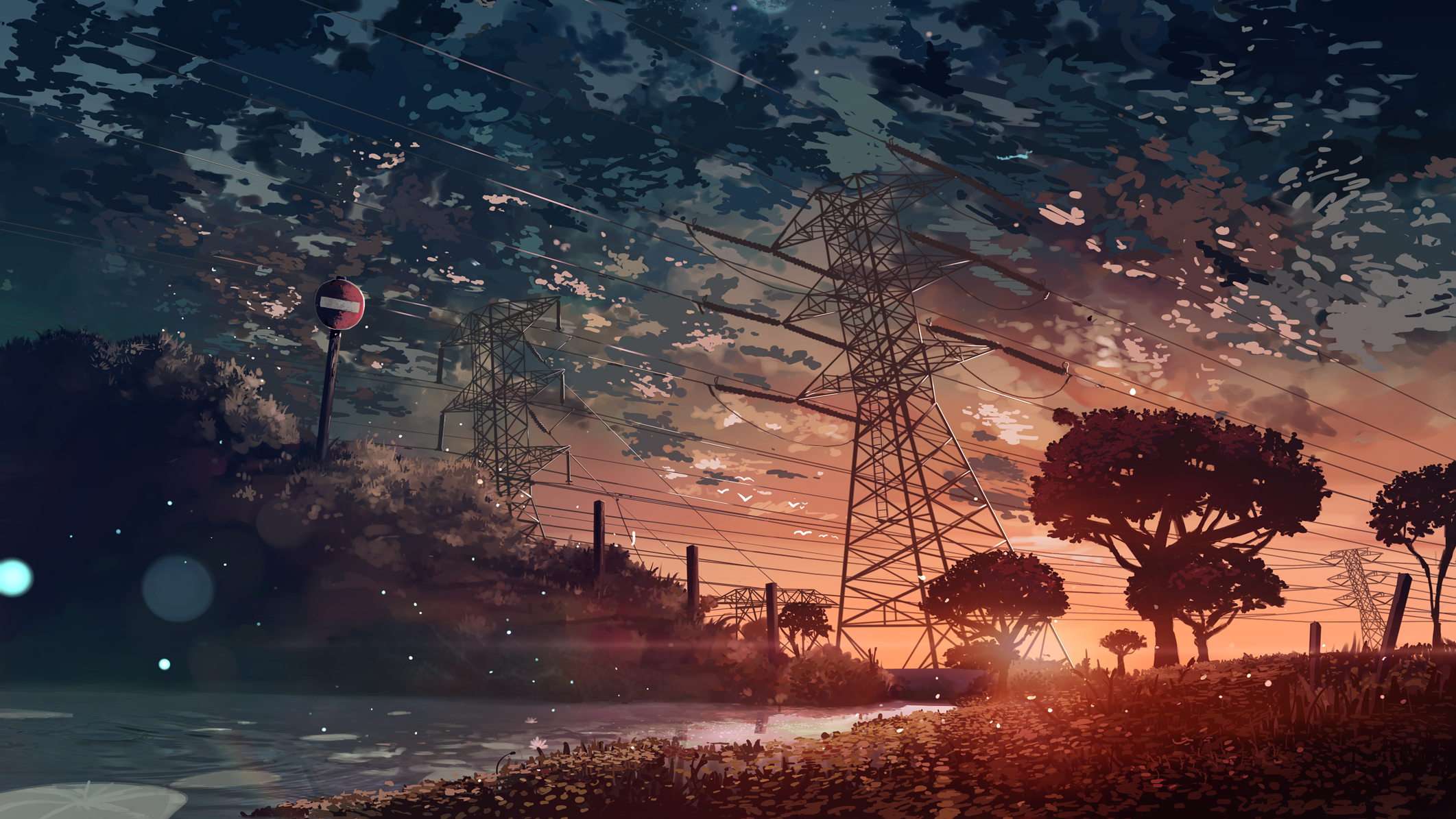 《秒速5公分》奇幻風景 壁紙