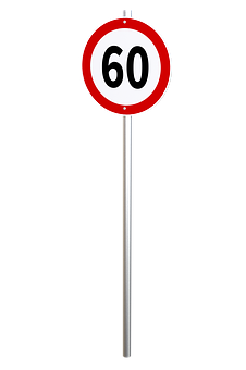 時速60公里限速標誌 壁紙