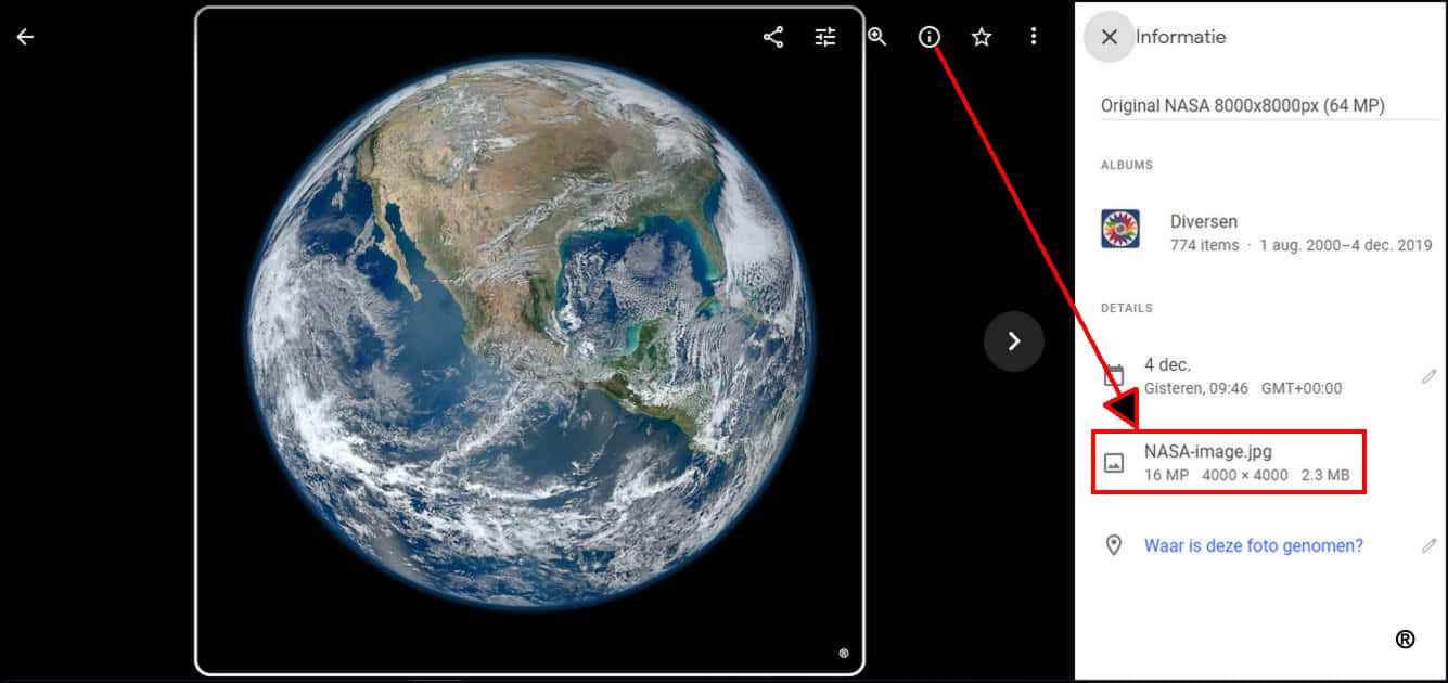 從太空看到的地球，顯示大陸、海洋和雲層。 — Google 壁紙