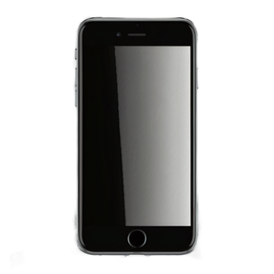 在深色背景上帶有反光螢幕的發光黑色智慧型手機 — iPhone 11 壁紙