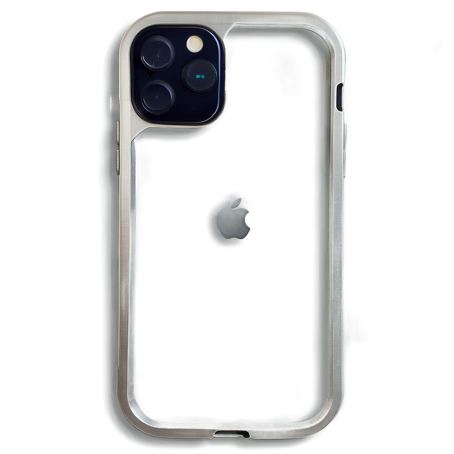 智慧型手機特寫，帶金屬保護殼和模糊背景。 — iPhone 11 壁紙