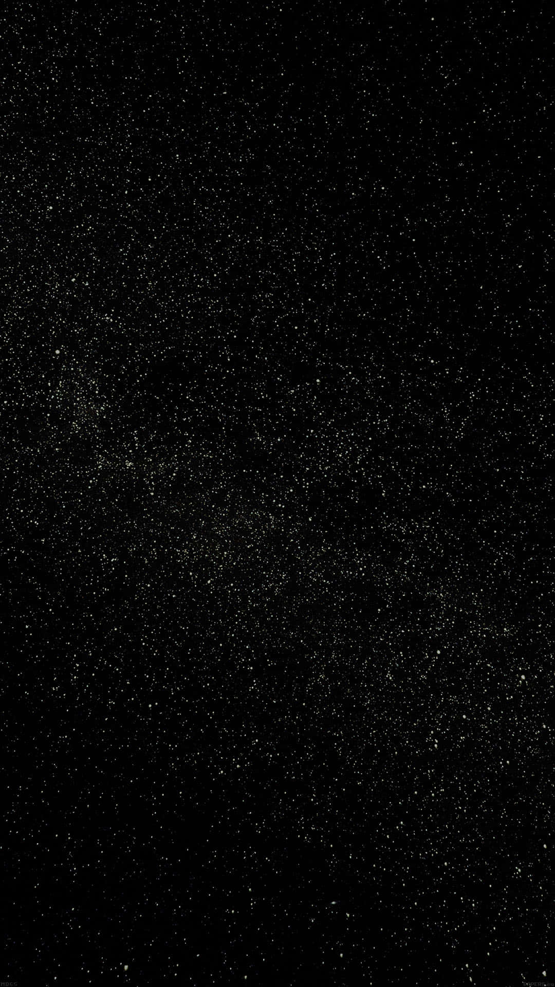 Black Space 桌布 壁紙 — 廣闊的黑色天空中充滿了無數閃爍的星星，營造出寧靜的宇宙空間。