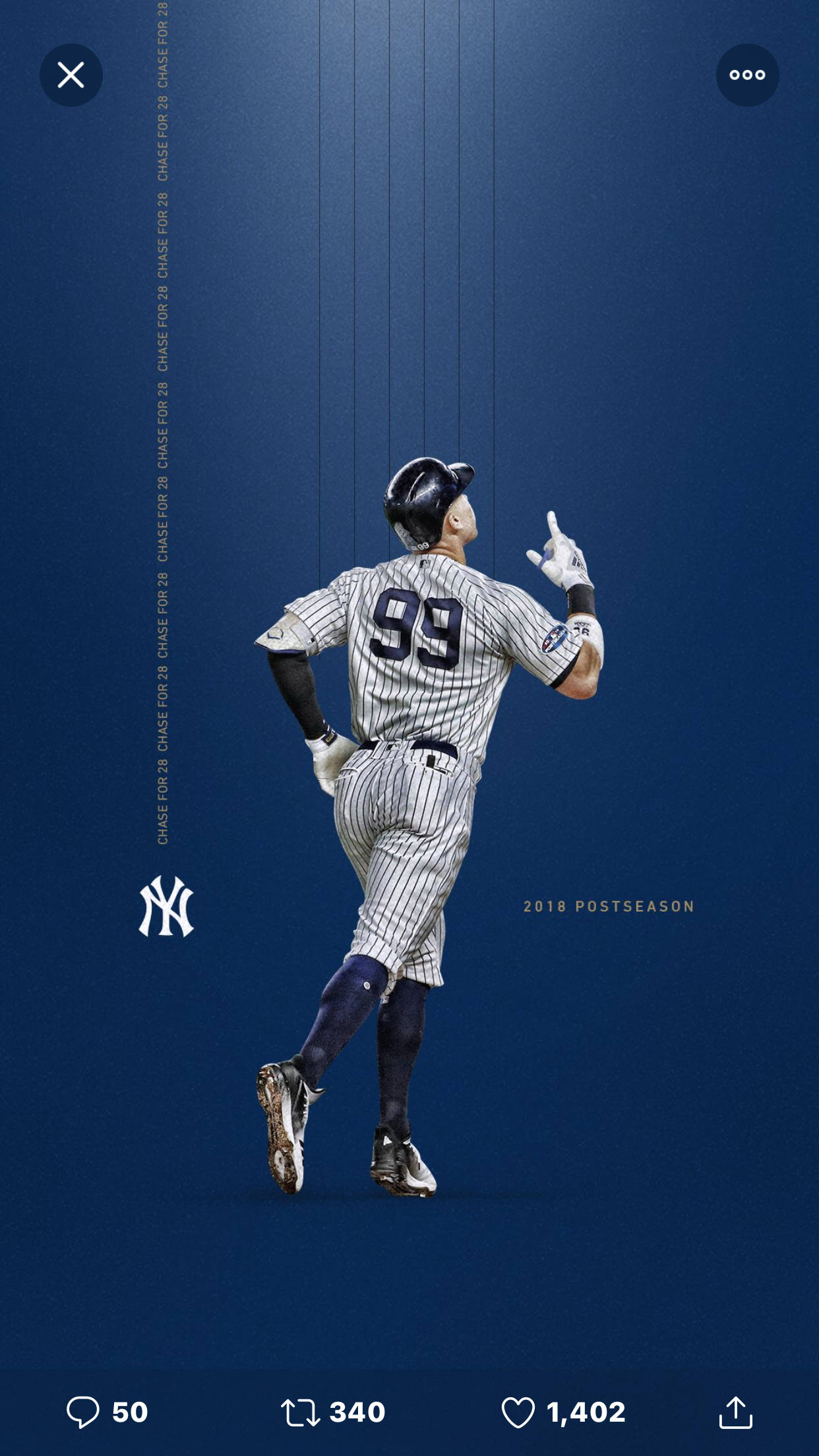 Aaron Judge 社群媒體 壁紙