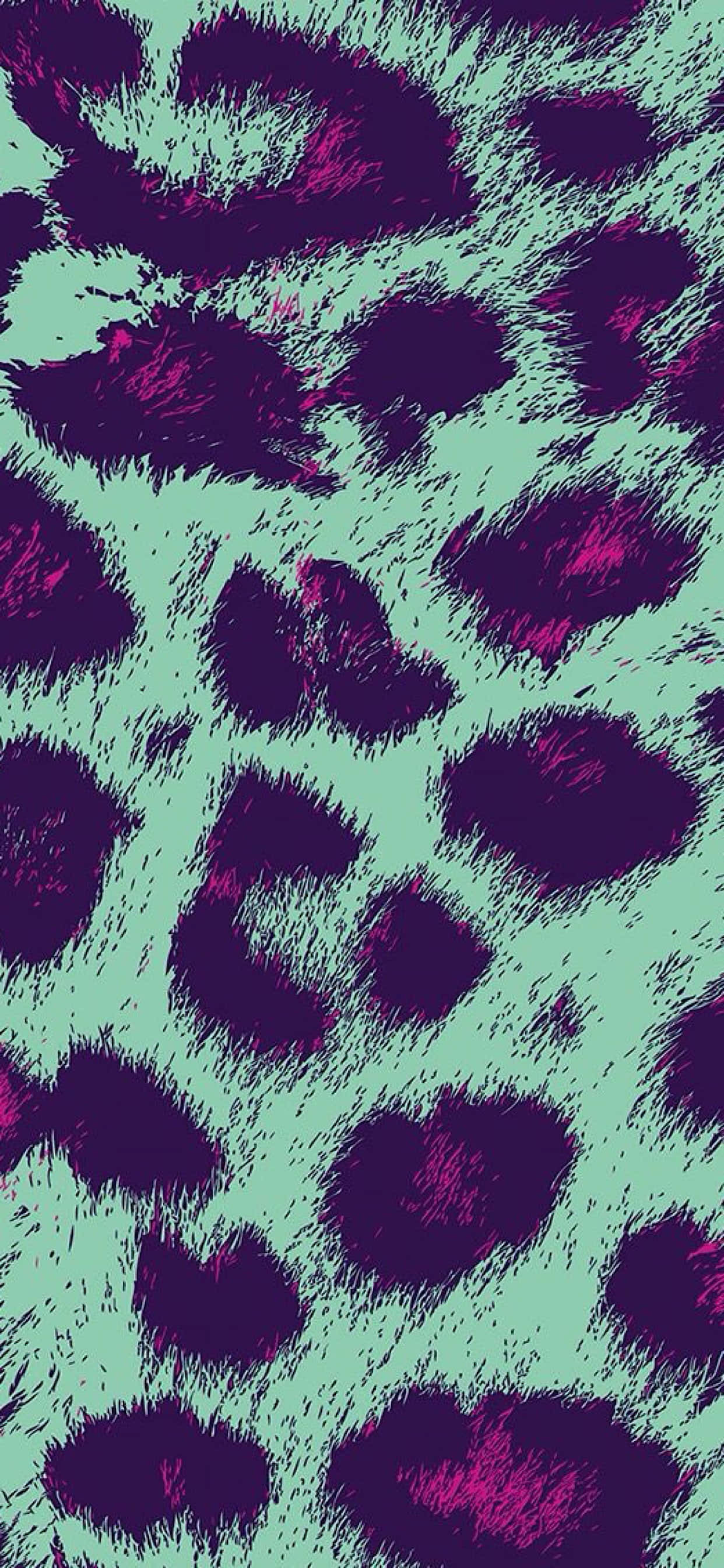 Abstract Leopard Pattern 壁紙