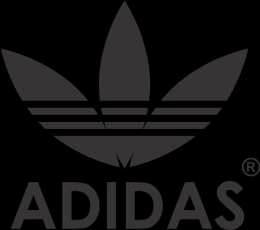 Adidas 三葉草標誌 黑色背景 壁紙