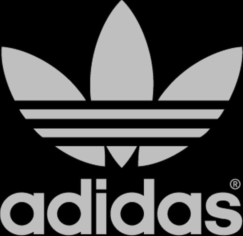 Adidas 三葉草標誌 黑白款 壁紙