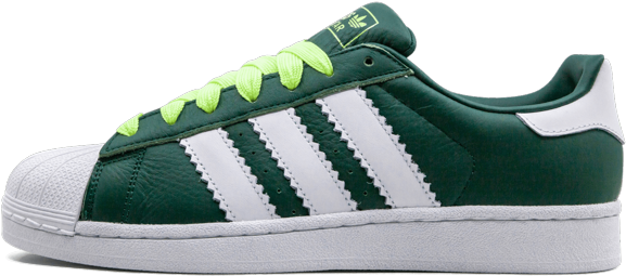 Adidas 綠色鞋帶運動鞋 壁紙