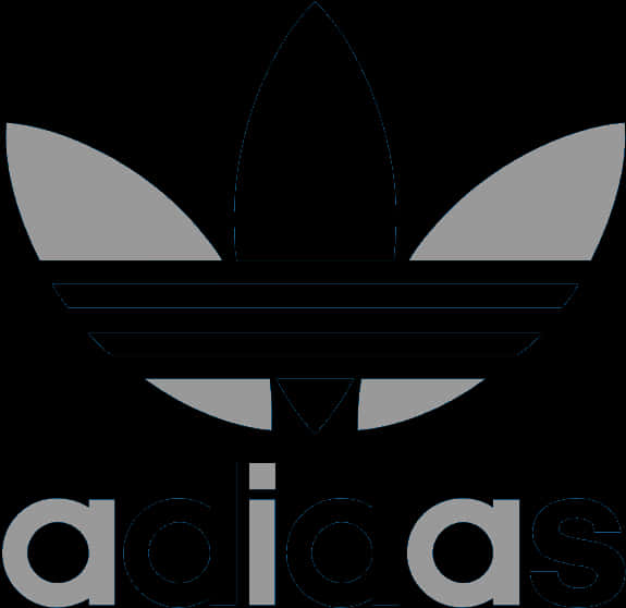 Adidas 三葉草標誌 黑色 壁紙
