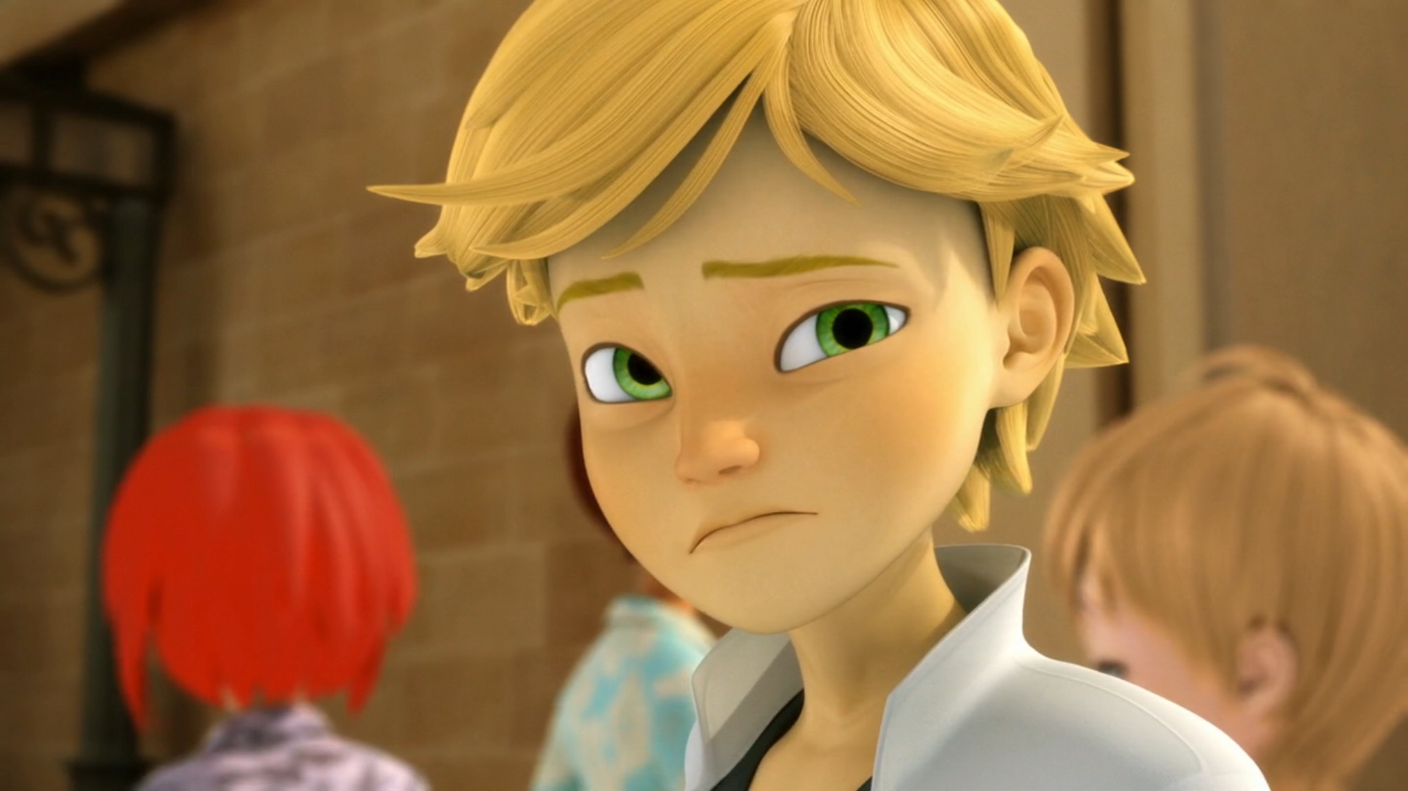 Adrien Agreste 時尚姿態 壁紙