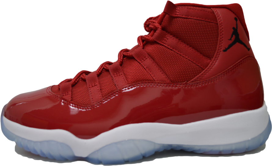 紅色Air Jordan 11運動鞋 壁紙