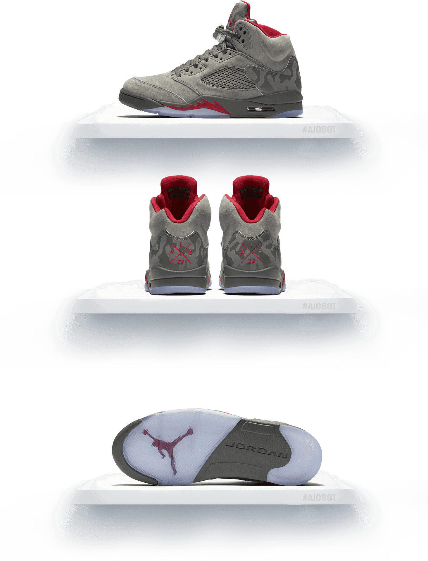 Air Jordan 5 領先復刻運動鞋展示 — Air Jordan 壁紙