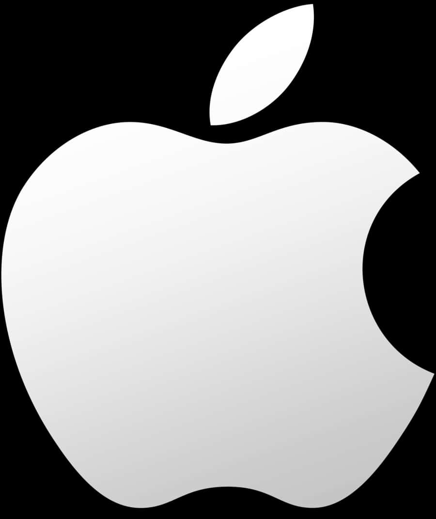 Apple 標誌黑白款 壁紙