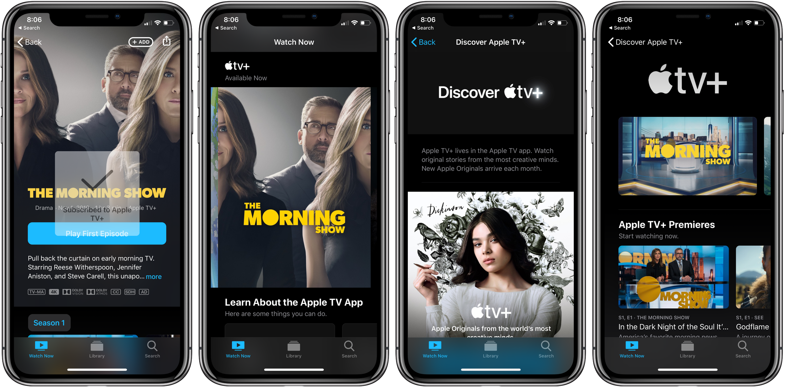 Apple TV Plus 介面預覽 壁紙