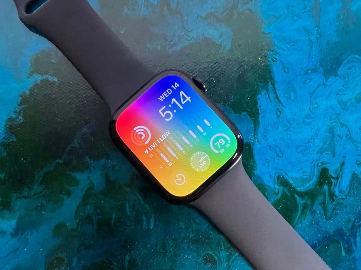 Apple Watch Series 4 - 作業系統 x 多視角 x 重複圖案 壁紙