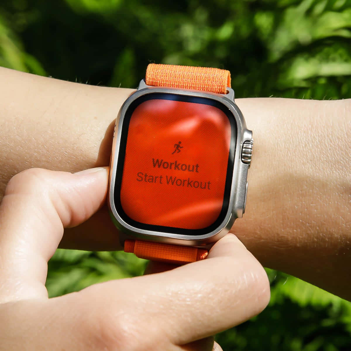 Apple Watch Series 4 - 開始運動 壁紙