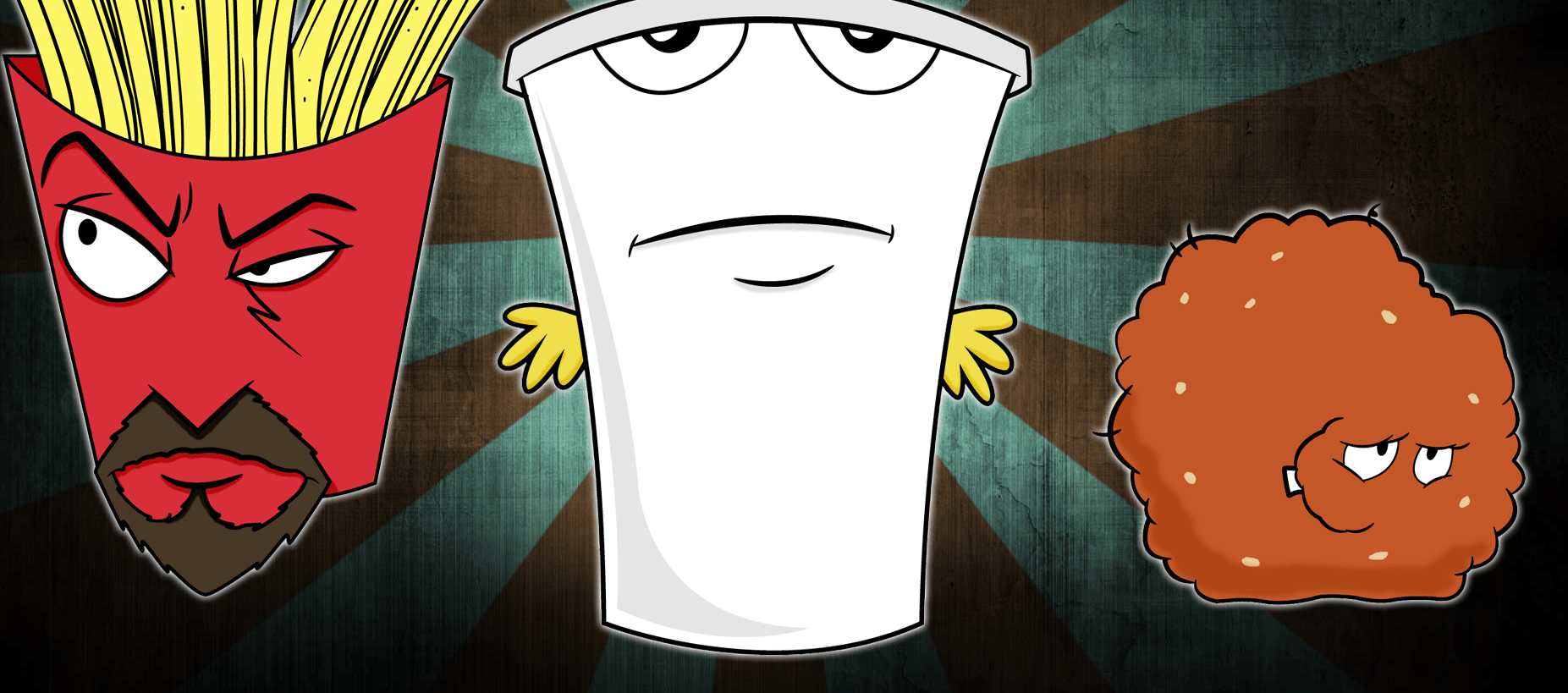 Aqua Teen Hunger Force 出動 壁紙