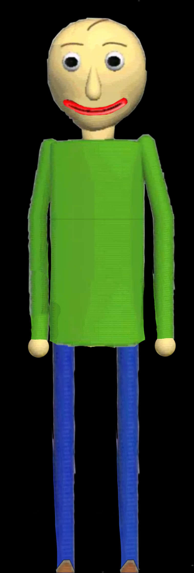 Baldi 角色 3D 模型 壁紙