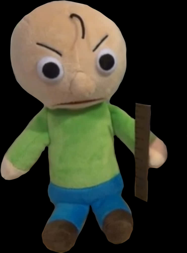Baldi 布偶玩具附尺子 壁紙
