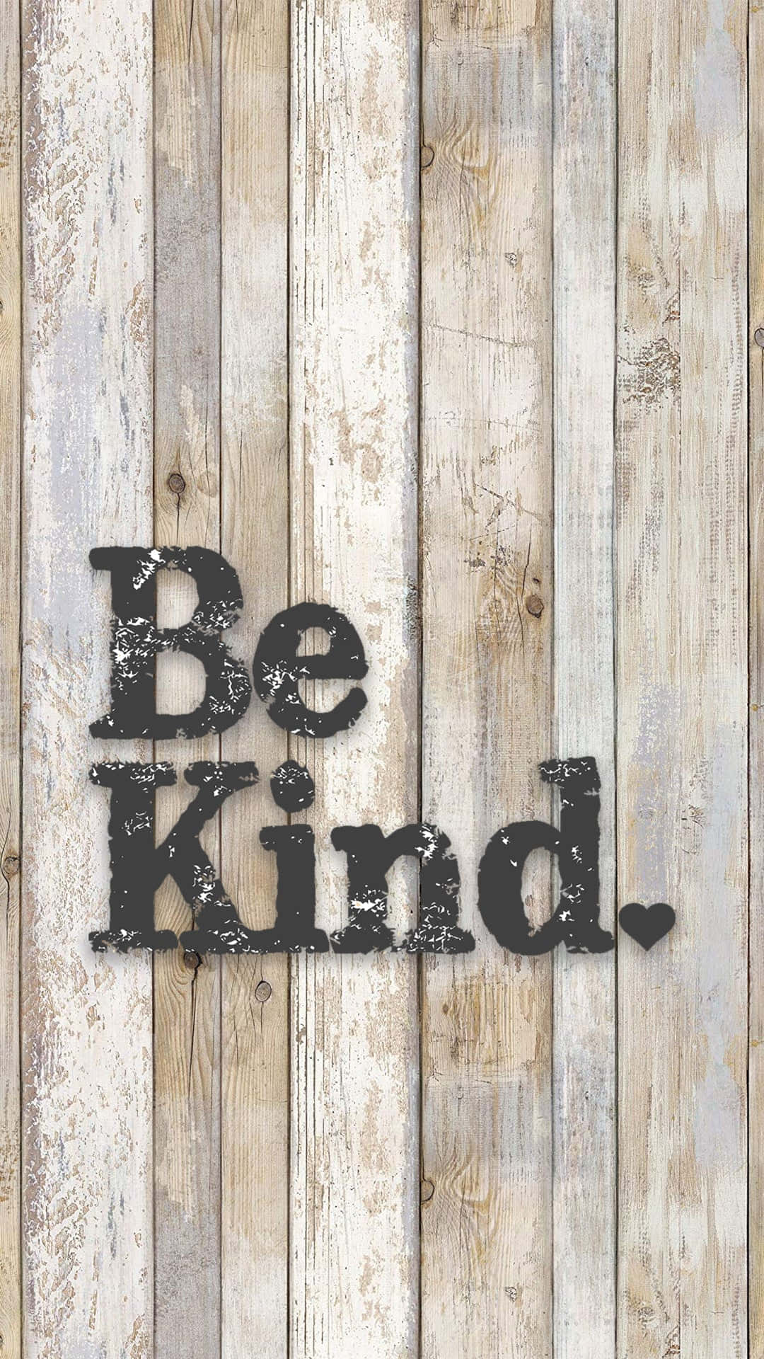 Be Kind 木質 壁紙