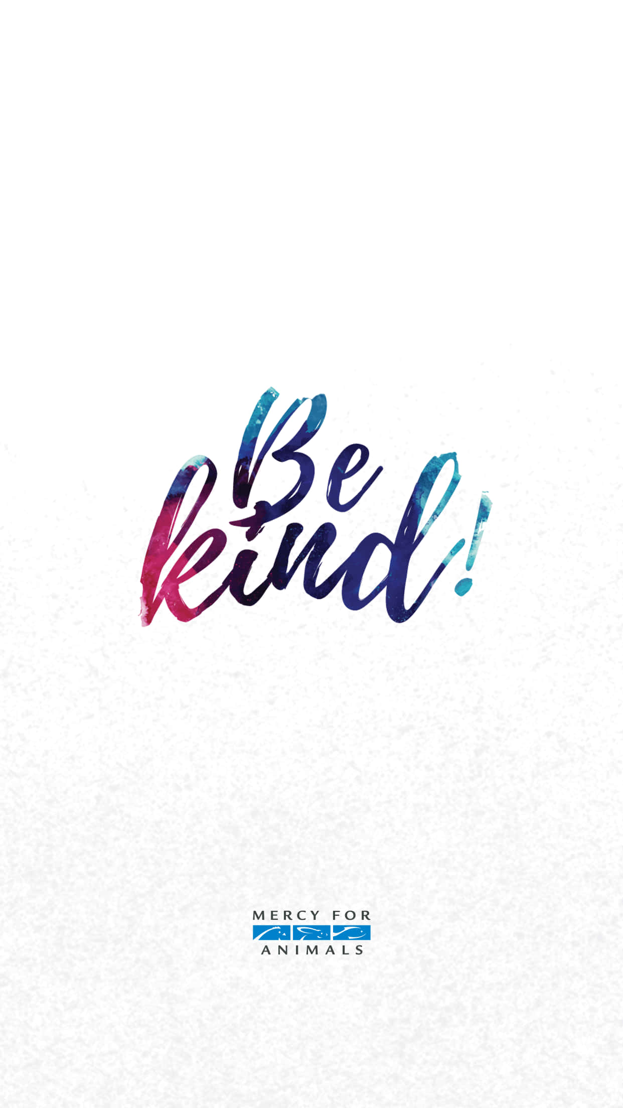 Be Kind 白色極簡 壁紙