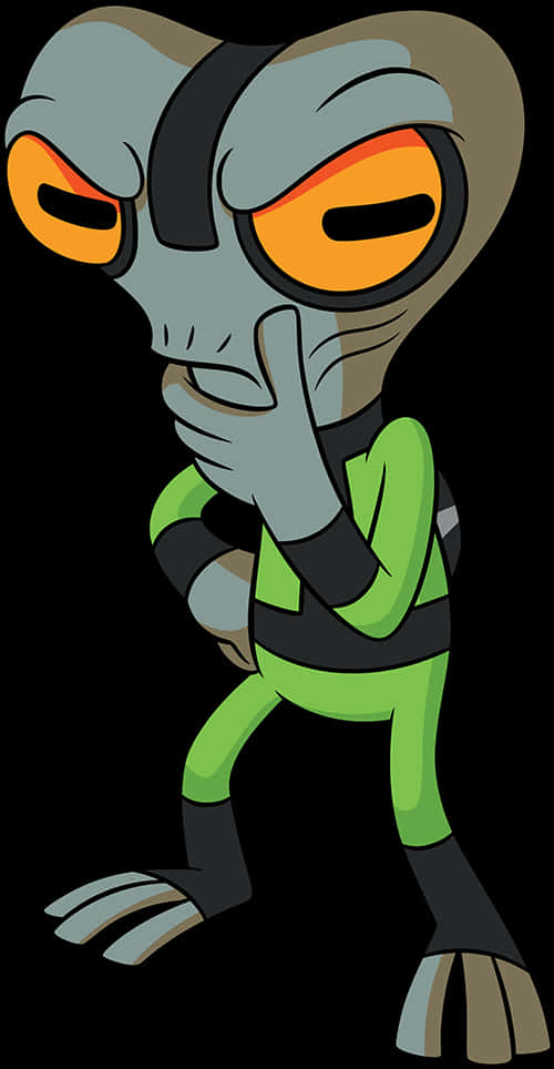 Ben 10 小班 小奇兵 思考姿勢 壁紙