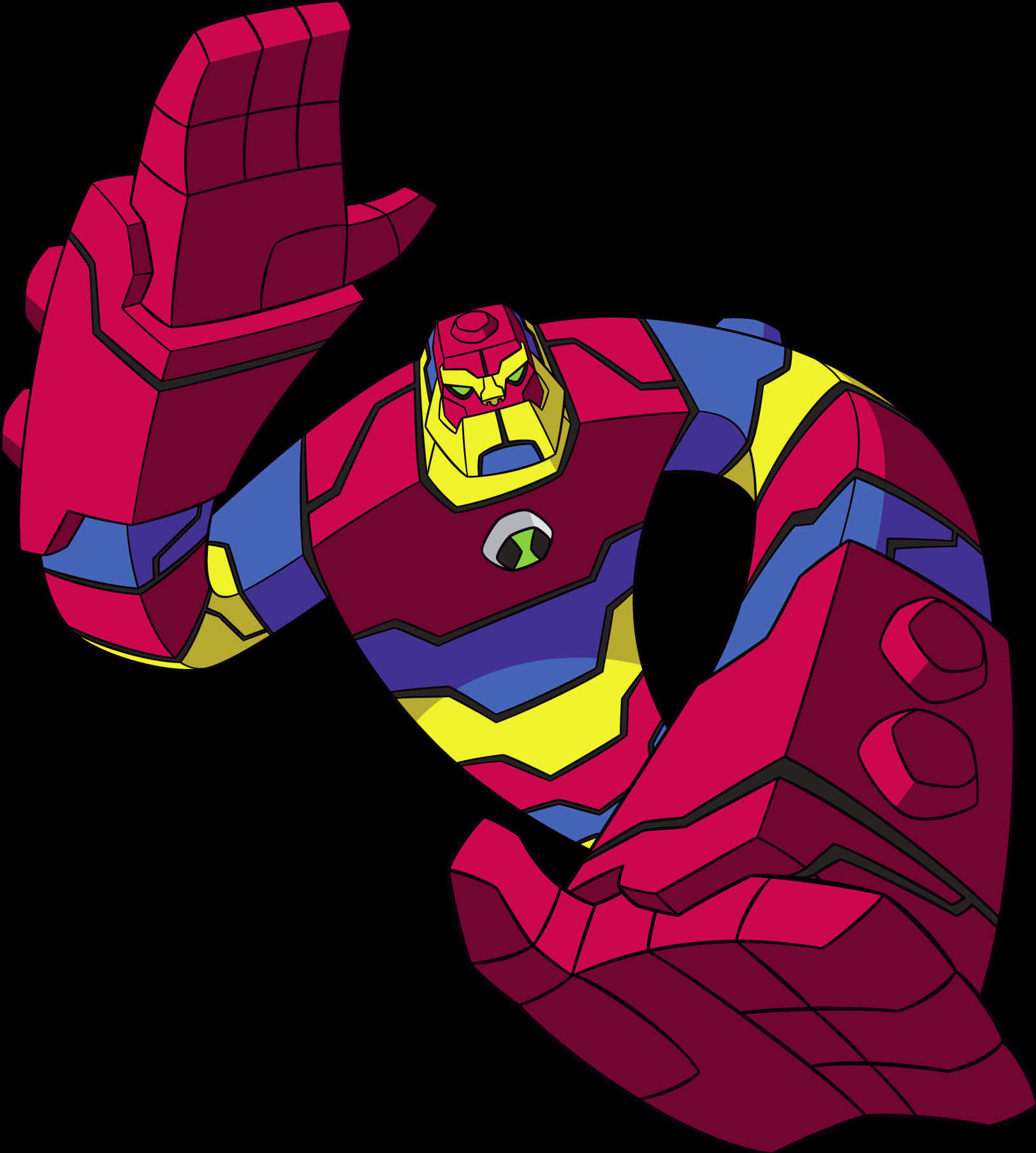Ben 10 外星英雄 四手霸王 插圖 壁紙