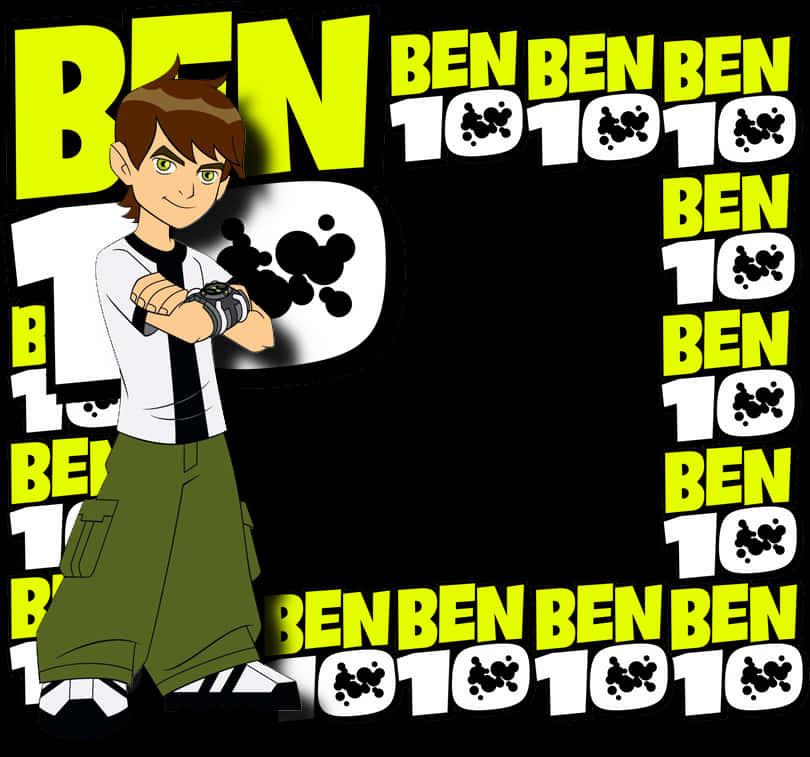 Ben10 英雄姿勢與 Omnitrix 壁紙