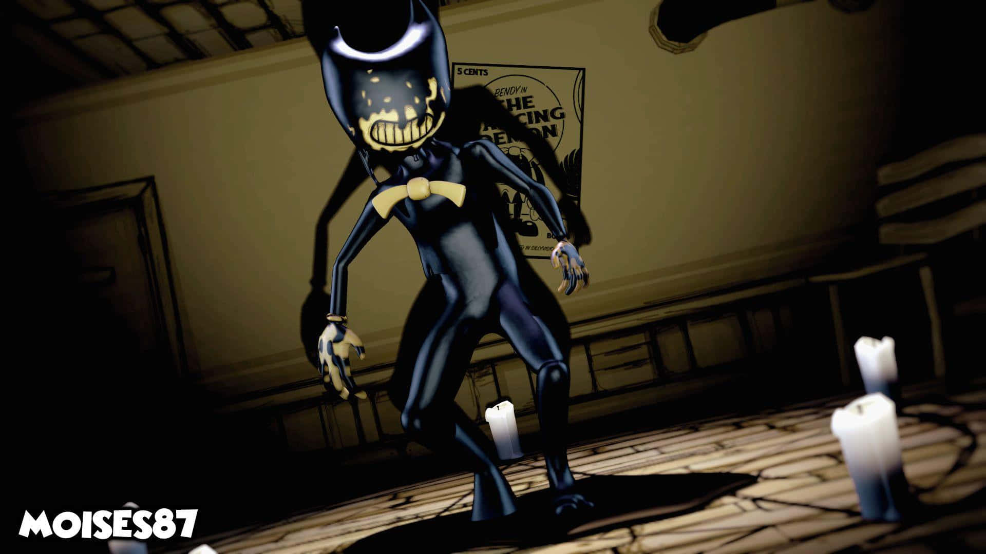 巨大彎曲者《Bendy And The Ink Machine》 壁紙
