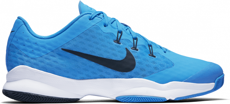藍色Nike網球鞋，帶有黑色勾勾和白色鞋底。 — Nike 節奏籃球 壁紙