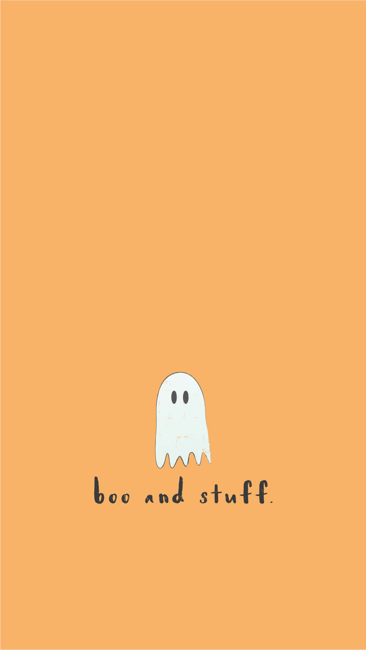 Boo And Stuff 女孩風萬聖節 壁紙