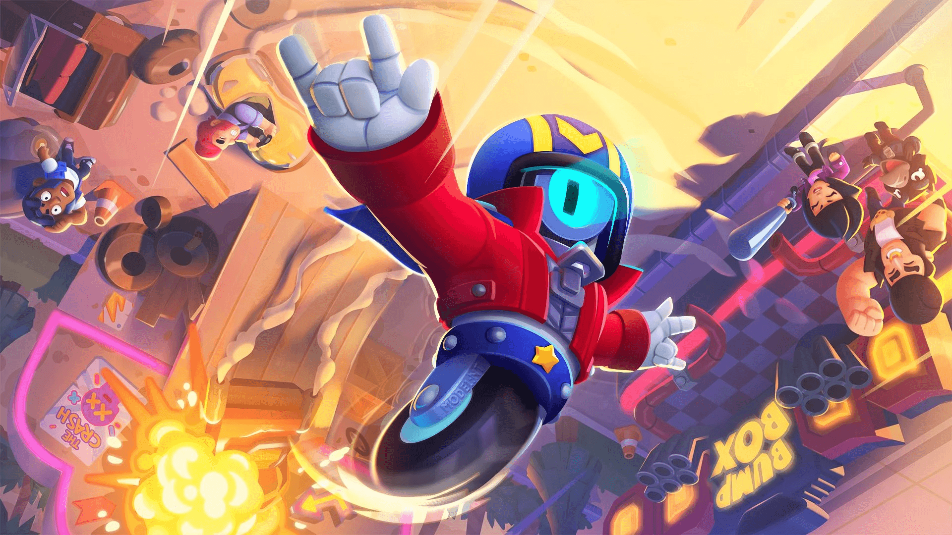 《Brawl Stars》明星大亂鬥！ 壁紙