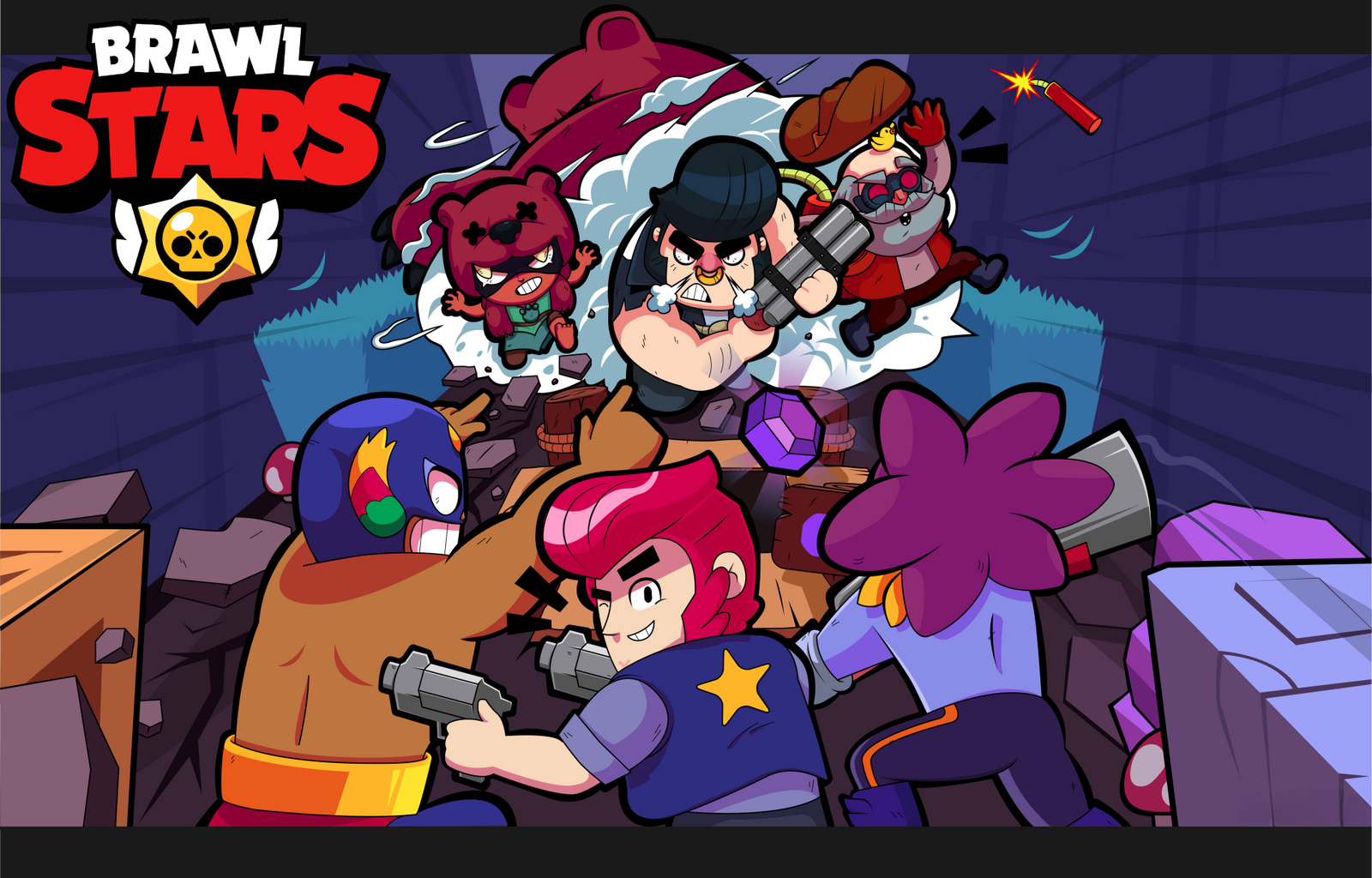 Brawl Stars 激烈對戰 壁紙