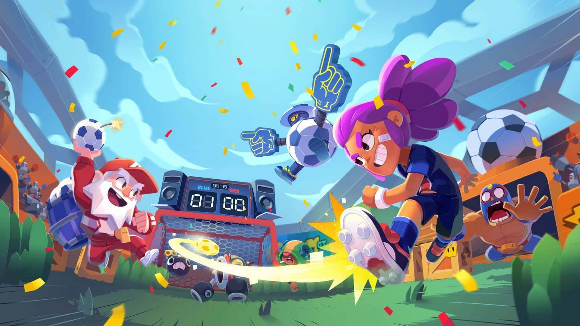 Brawl Stars 背景 — 荒野亂鬥 GIF 壁紙