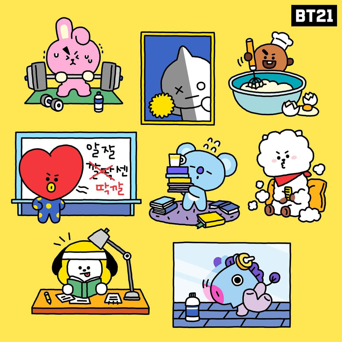 BTS X BT21 | 可愛大爆發
