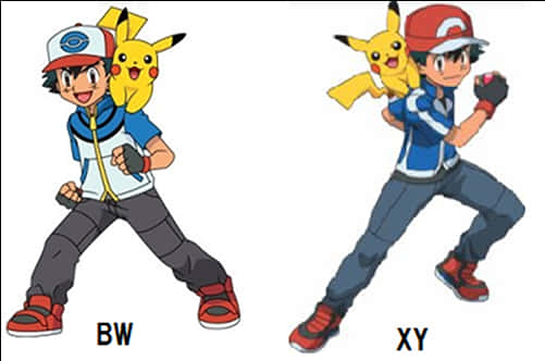 小智 BW XY 進化 壁紙