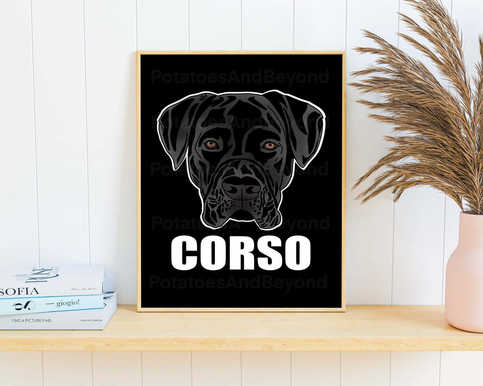 Cane Corso 狗掌印 壁紙