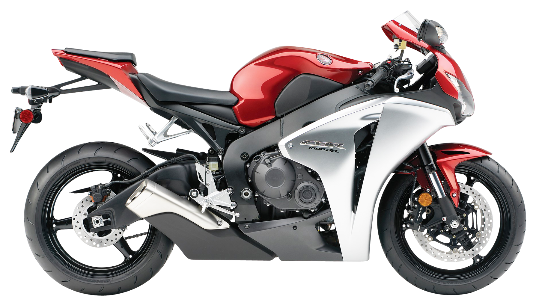 紅白本田CBR1000RR運動重機 壁紙