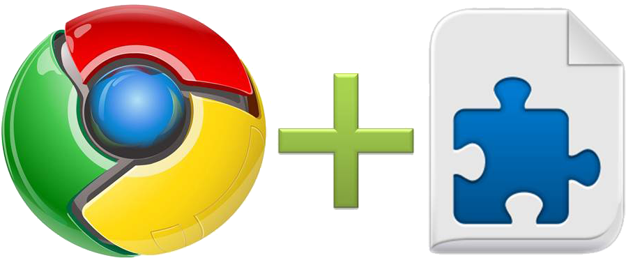 Chrome Logo 桌布 壁紙 — Chrome 瀏覽器圖示加上拼圖檔案圖示，採用簡潔的數位設計。
