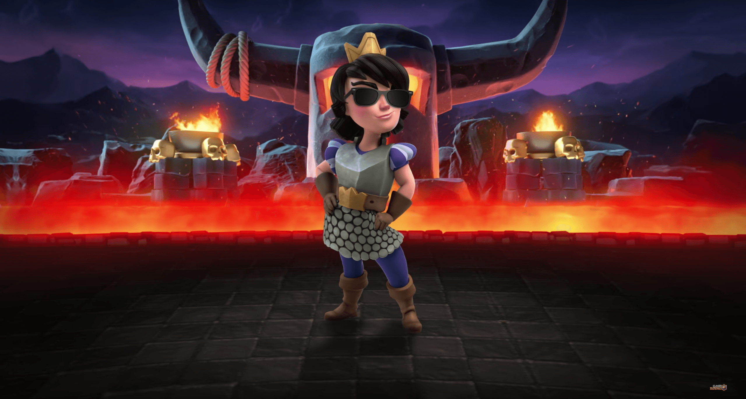 收集卡片，玩轉《Clash Royale》，奪取王冠！ 壁紙