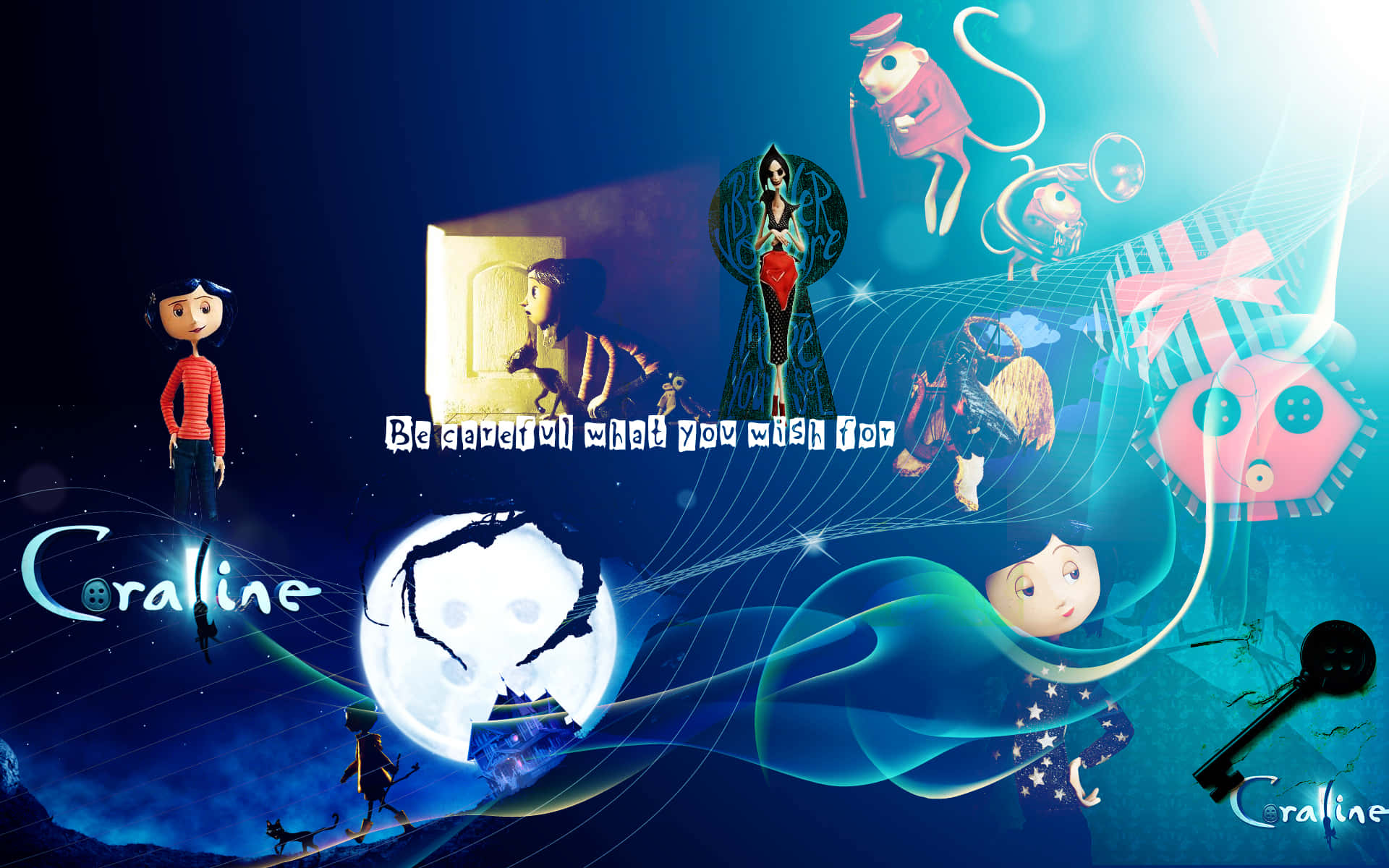 Coraline 背景 壁紙